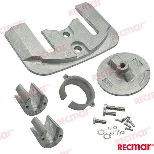 Kit Anodos Bravo 1 (zn) Mercruiser 888758Q02