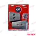 Kit Anodos Sx-a (zn) Recmar