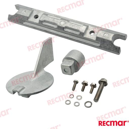 Kit Anodos Yamaha 80-100 (zn) Recmar