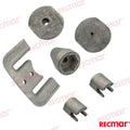 Kit Anodos Yanmar ZT350/370 (zn) Recmar