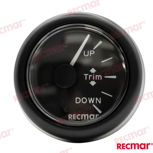 Indicador Posicion Trim 160-10º Negro Recmar