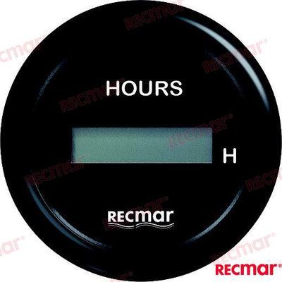 Reloj Cuentahoras Negro Recmar
