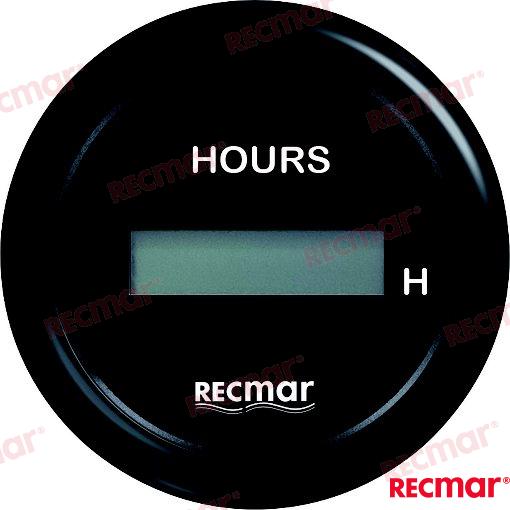 Reloj Cuentahoras Negro Recmar
