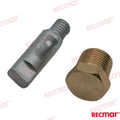 Anodo Lapiz Yamaha Ø12 52mm (zn)