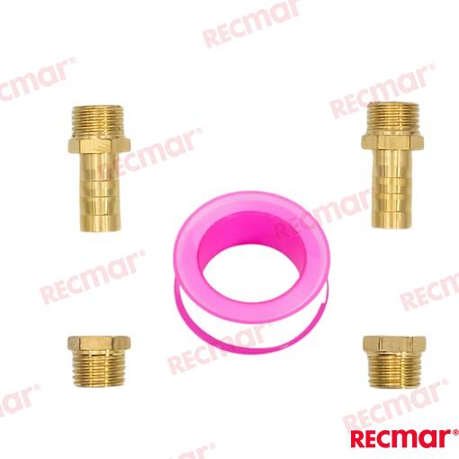 Filtro Combustible Doble Recmar (Ref. RECOBFILALUTWIN)