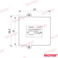 Conversor Frecuencia 0-190/240-33 Ohm Recmar