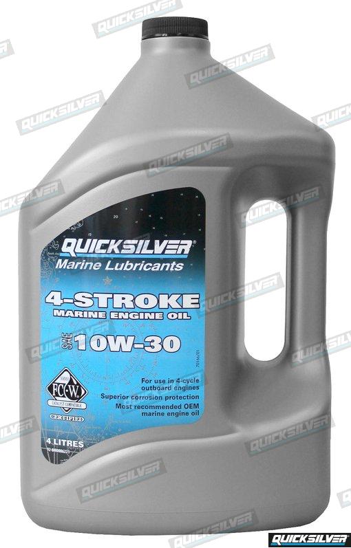 Aceite Mercury 4L. 4T 10-30- Cajas De 3 Mercruiser 92-8M0086221