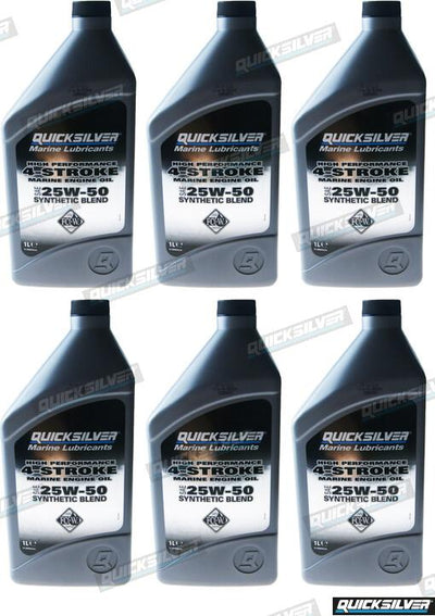 Aceite Verado Sntetico 4-6CIL 25W50 1L C Mercruiser 92-8M0096256