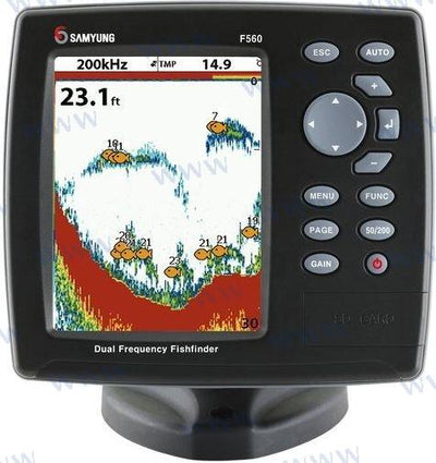 Samyung F560. Display Color 5,6". Sonda