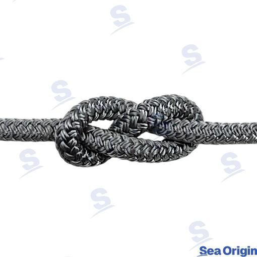 Amarre Doble Trenza Ø14MM 100M Gris Sea Origin