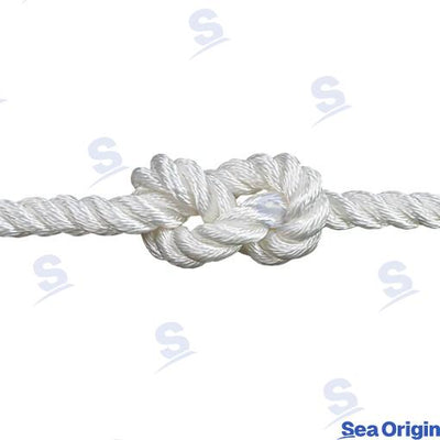 Amarre Retorcido Ø30MM 100M Blanco Sea Origin