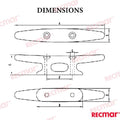 Cornamusa Nylon 8" Recmar