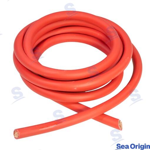 Cable Batería Flexible 50MM² 25M Rojo Sea Origin