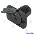 Toma Empotrable Doble Usb + Tipo C Sea Origin (Ref. SEA60106B)