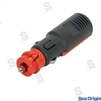 Enchufe Mechero 12V/8A Negro Sea Origin