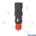 Enchufe Mechero 12V/8A Negro Sea Origin