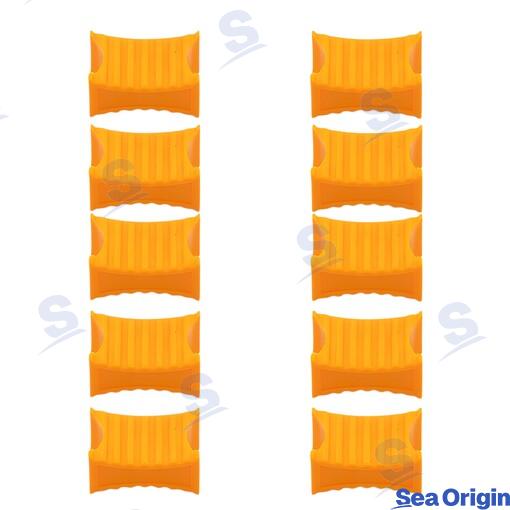 Kit Contrete Marca 8MM (10) Naranja Sea Origin