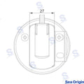 Tirador Pestillo SS316 Mini 44MM Sea Origin