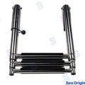 Escalera Telescópica 3 Peld Std Negra Sea Origin