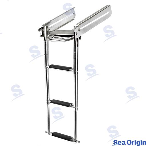 Escalera Telesc Oculta 3 Peldaños Doble Sea Origin