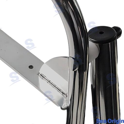 Escalera Telesc 4 Peldaños Con Asas Sea Origin