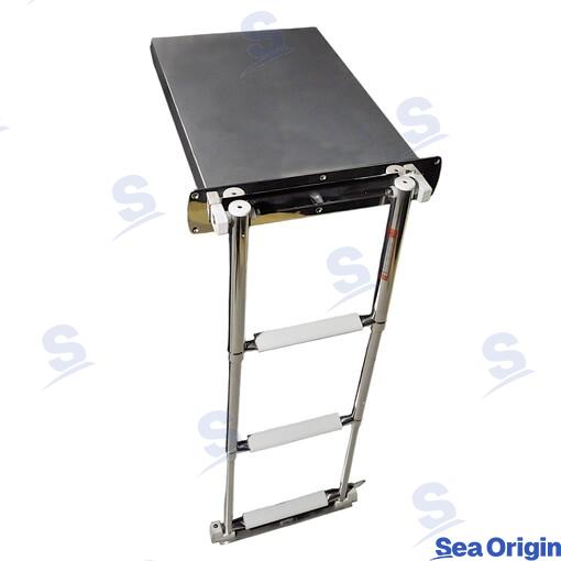 Escalera Telescópica Empotrable 3 Peld Sea Origin