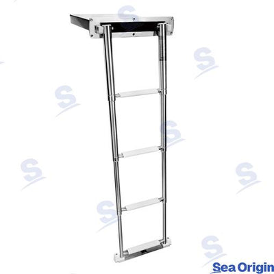 Escalera Telescópica Empotrable 4 Peld Sea Origin