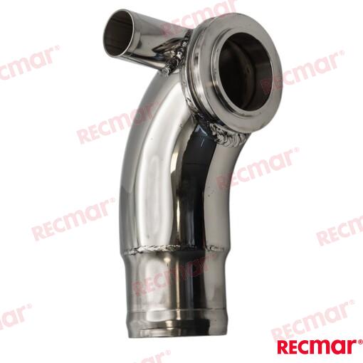 Codo Escape Inox 805602A1 Mercruiser