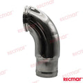 Codo Escape Inox 805602A1 Mercruiser