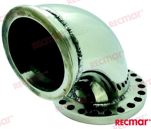 Codo Escape Inox Perkins Recmar
