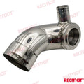 Codo Escape Inox Mcm Diesel Mercruiser 80176320