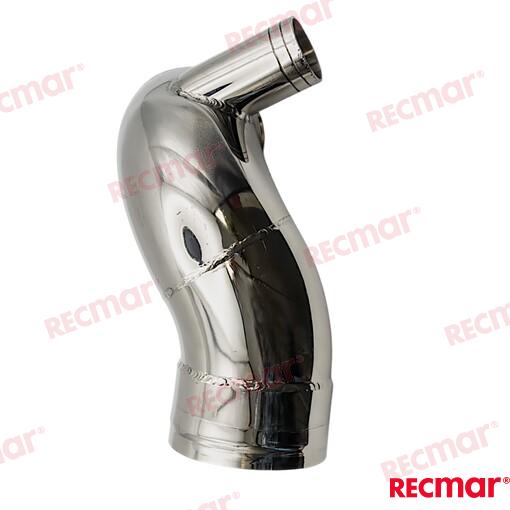 Codo Escape Inox Mcm Diesel Mercruiser 80176320