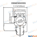 Ventilador 24V, 250(CFM), 10A Seaflo (Ref. SFBB225005)