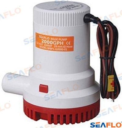 Bomba Sumergible 2000GPH 12V Seaflo