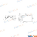 Bomba Ducha 750GPH 12V Seaflo