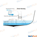 Bomba Sentina Timer 800GPH 24V Seaflo