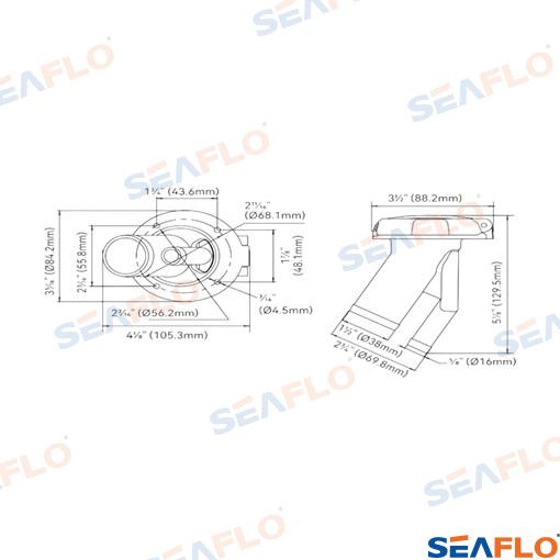 Toma Diésel 38MM Seaflo (Ref. SFCD23804)