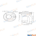 Toma Diésel 38MM Seaflo (Ref. SFCD23806)