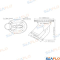 Toma Gas 38MM Seaflo (Ref. SFCG33806A)