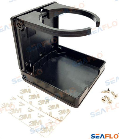 Posavasos Ajustable Plegable - Negro Seaflo