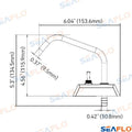Grifo Chromado Con Interruptor Seaflo