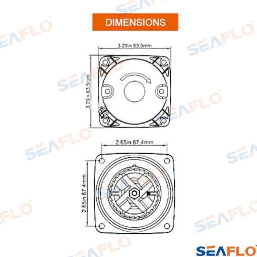 Bomba Qf 12V Seaflo (Ref. SFMTP104)