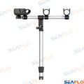 Soporte Portacañas Negro Triple Seaflo (Ref. SFRH06031B)