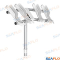 Soporte Portacañas Blanco Cuadruple Seaflo