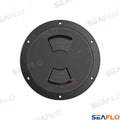 Tapa Registro 6" Negro Seaflo