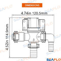 Válvula Solenoide 24V Seaflo