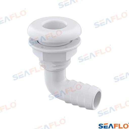 Pasacascos 90º Rejilla 3/4" Seaflo