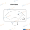 Motor Limpiaparabrisas 5NM 12V 64mm Seaflo