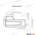 Motor Limpiaparabrisas 6NM 12V 64mm Seaflo