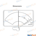 Motor Limpiaparabrisas 6NM 12V 64mm Seaflo